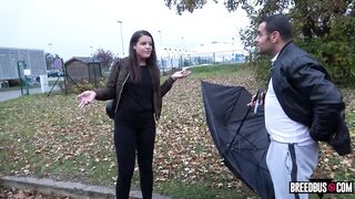 Sheltering from rain