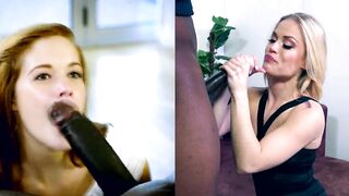 Nice-Looking Youthful Hotties Suck BBC - Compilation