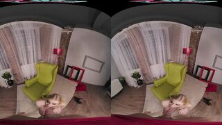Frisky large tit blond takes a large ramrod unfathomable in VR