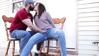 Mother I'd Like To Fuck squirting in jeans and MASSIVE squirt into a cup