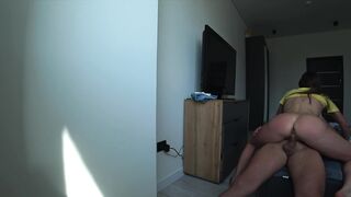 Cheating. My Wife Bangs My Ally On My Couch When I'm Not At Home. Real homemade amateur clip