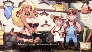 My Pig Princess [ Anime Game PornPlay ] Ep.22 accidental boner in the changing room with the flirty taylor lady