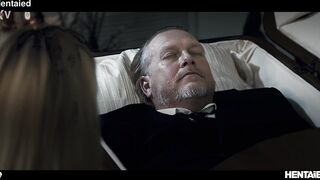 Real Life Comics - Hot blond fill up by cum and coarse banged by aliens