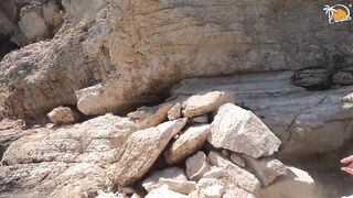 Just one more consummate public beach to screw on - amateurs from Poland