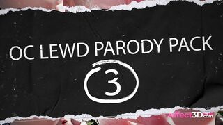 OC Sexually Excited Parody cg Porn Pack two by LewdyLens