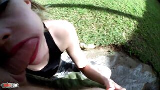 Amateur movie with concupiscent youthful blond