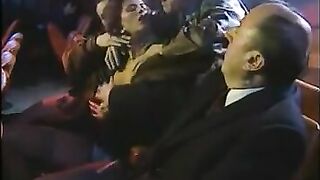 Large Fuckfest in Video Theater