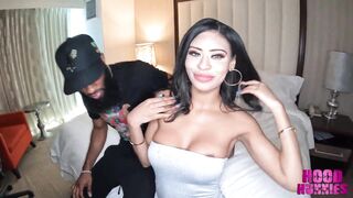 Hawt Large TIT black hottie is slutted out by Brooklyn thug