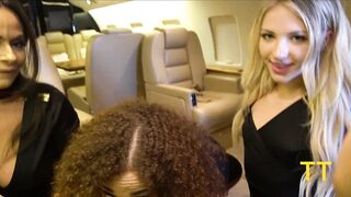 Teddy Gets a Triple Bj on a PJ - Intimate JET Blow Job - Emma Bug Willow Ryder Kiki Klout - TT S1E6