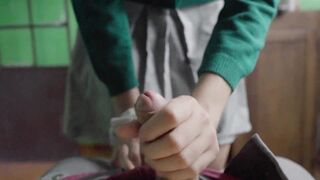 Fast Spunk Flow in the Collegegirl's room (HD)