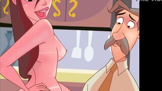 Old chap screwing babe with bikini tan! Getting a suntan (Part 02) - The Nasty Home