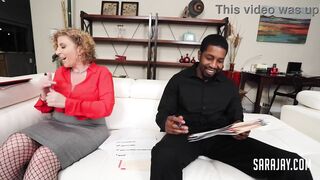 Insatiable Mother I'd Like To Fuck Sara Jay Gets Her Pussy Packed With A Furious Hard Schlong!