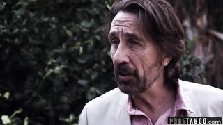 PURE TABOO, Aiden Ashley Has Three-Some With Hung College Prof