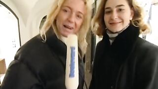 2 lewd German sweethearts licking every others moist snatches