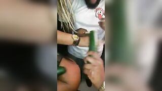 They wildin' out in public