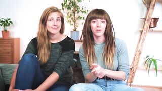 Ersties -Die Saarlï¿½nderinnen Nicky F und Kate lecken und fingern sich gegenseitig