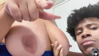 breasty mother i'd like to fuck matessa gets her chubby booty clapped by lil d teaser