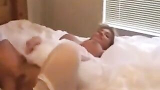 White Wife Screws BBC Bartender After Wedding! Plz Comment