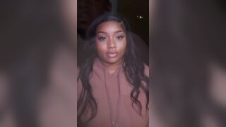 Stripper runs out of gas and ends up getting banged by stranger