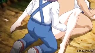 Manga team fuck by four chaps