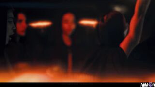 8 Gals Witches Group Sex - Vore Monster