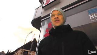 Aged golden-haired woman with short hair is always in the mood to screw younger boys