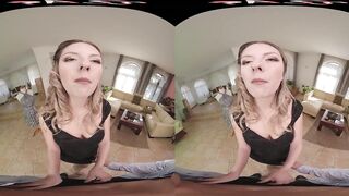 Italian pornstar Rebecca Volpetti gets her needy twat dicked hard in Virtual Reality