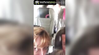 When u fly in screw class - Caught screwing on the plane