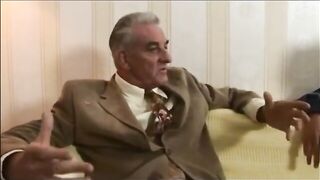 British wife gets spanked and screwed by old stud and hubby