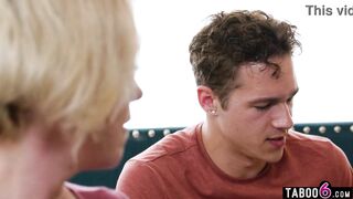 Older stepmom Dee Williams busted watching anal porn by her stepson