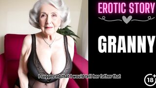 [GRANNY Story] Granny Craves To Screw Her Step Grandson Part 1