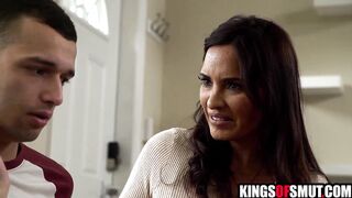 Stepmom is worried stepson masturbates also much