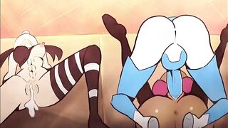 My life as a robot JENNY X BRIT AND TIFF (SHEMALE HENTAI)