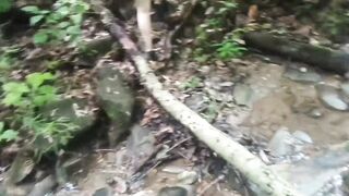 I screw a stranger with the agreement of helping her get out of the forest