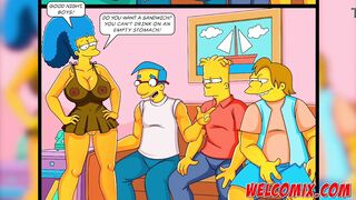 A goal that nobody misses - The Simptoons, Simpsons anime porn