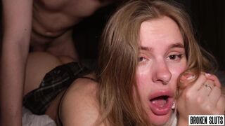 Breasty Teen Is Longing A Coarse Screw