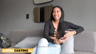 Sinless Natural breasts Latin Babe Homemade Large Penis Riding Casting