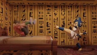 Ankha have Sex with her recent Toy