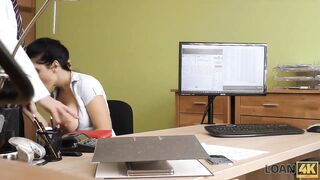 LOAN4K. All-natural playgirl needs cash so why this babe widens