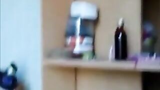 shy pretty cutie drilled on real homemade