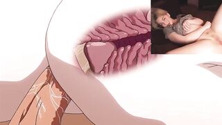 " Do whatsoever u desire JUST DON'T CUM IN ME! " [Uncensored hentai]