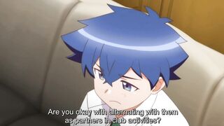 Dragged a classmate into couch manga comics