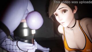 Widowmaker And Tracer Sex Tape