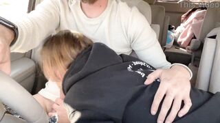 Wife Screwed in the Backseat After Road Head