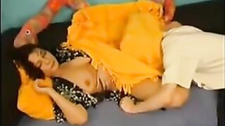 male wakes step mama's ally up