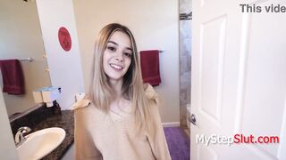 Teen Stepdaughter Molly Little With Tiny Boobs Drilled