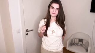 Sexy Step Mother was caught by her Step Son during the time that jerking off her large wang