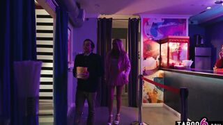 Episode theatre had teen pair screwing disburbing old people trying to see