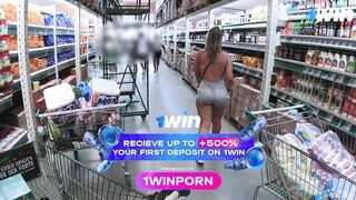 I went to the market out of pants, and then I gave my booty!