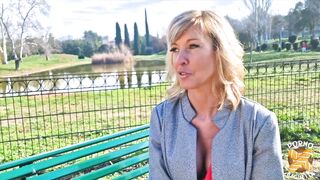 Emmy, a 46-year-old masseuse, tries her hand at X-rated casting!